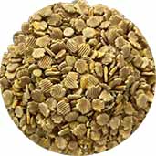 Steam flaked soybean