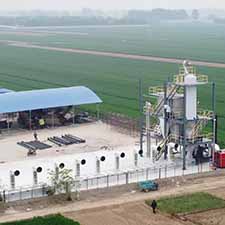 Turnkey Steamflaked corn production line for ruminant feed