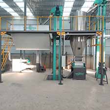 Ranch self-used steam flaking systems